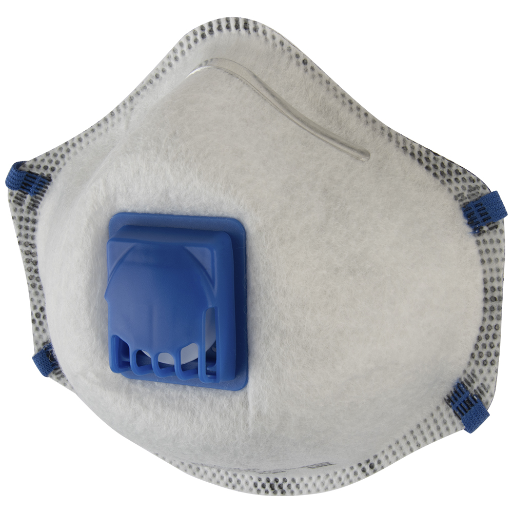 Респиратор чашеобразный с клапаном и угольным слоем (FFP2 R D) JETA SAFETY JM-7628 Micron