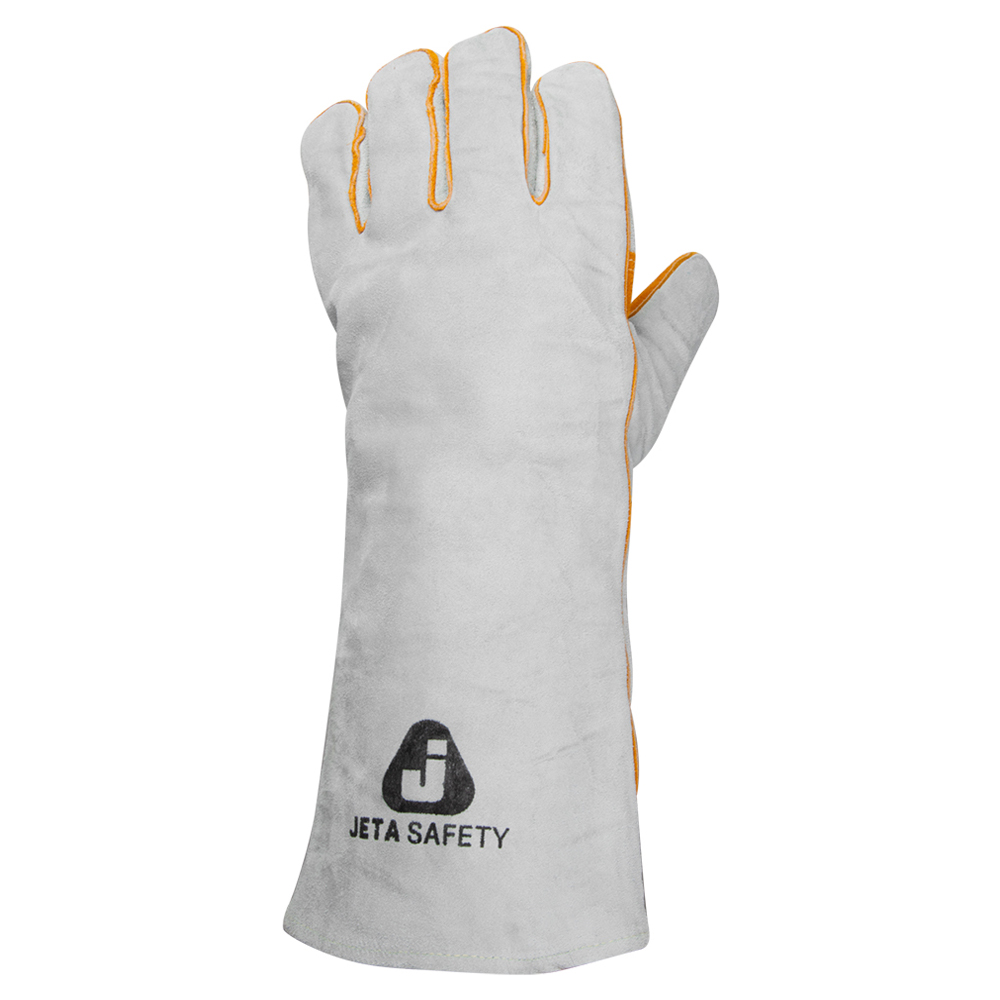 Удлиненные сварочные краги с флисовой подкладкой JETA SAFETY JWK1401 Ferrus Long