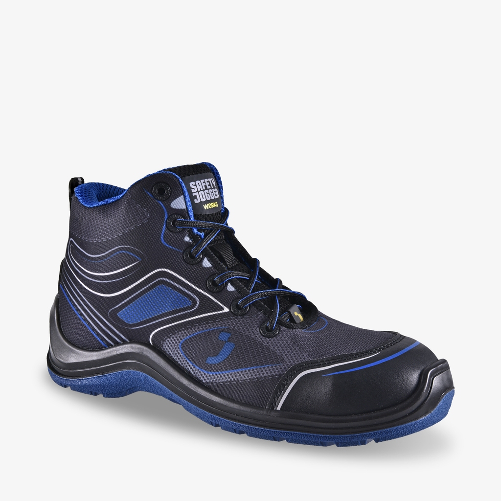 Спортивная защитная обувь Safety Jogger FLOW S1P MID Спортивная защитная обувь Safety Jogger FLOW S1P MID