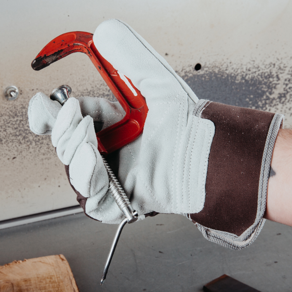 Комбинированные перчатки из кожи и хлопка JETA SAFETY JSL301 Sigmar Pro