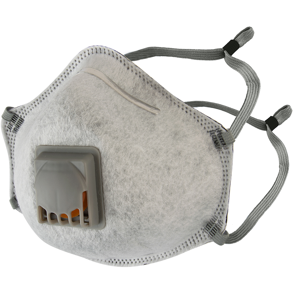 Респиратор чашеобразный с клапаном и угольным слоем (FFP2 R D) JETA SAFETY JM-7626 Micron