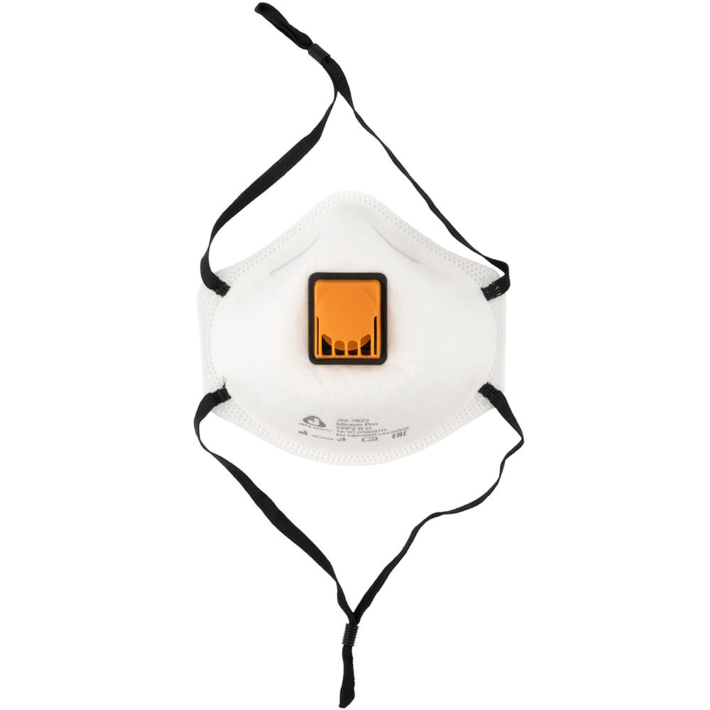 Респиратор чашеобразный с клапаном противоаэрозольный (FFP2 R D) JETA SAFETY JM-7622 Micron