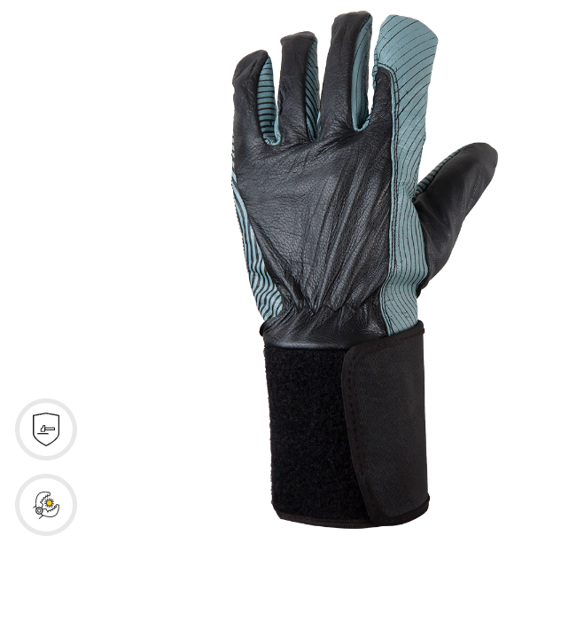 Антивибрационные кожаные перчатки JETA SAFETY JAV15 Vulcan Pro