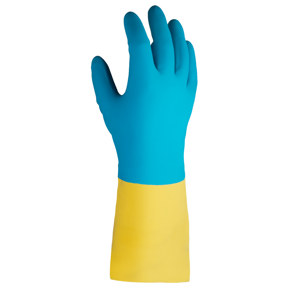  Химические перчатки из неопрена и латекса JETA SAFETY JNE711 Atom Duo