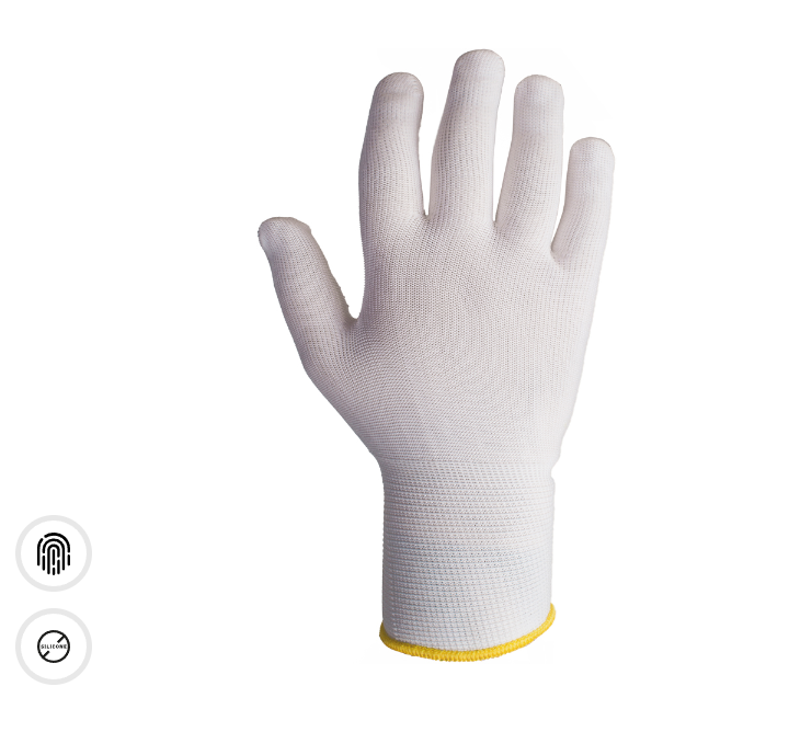 Перчатки для точных работ из полиэстера JETA SAFETY JS011p