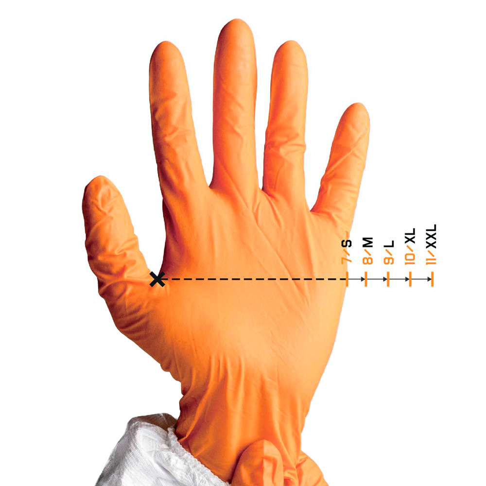 Латексные перчатки JCH-601 Acid КЩС-2