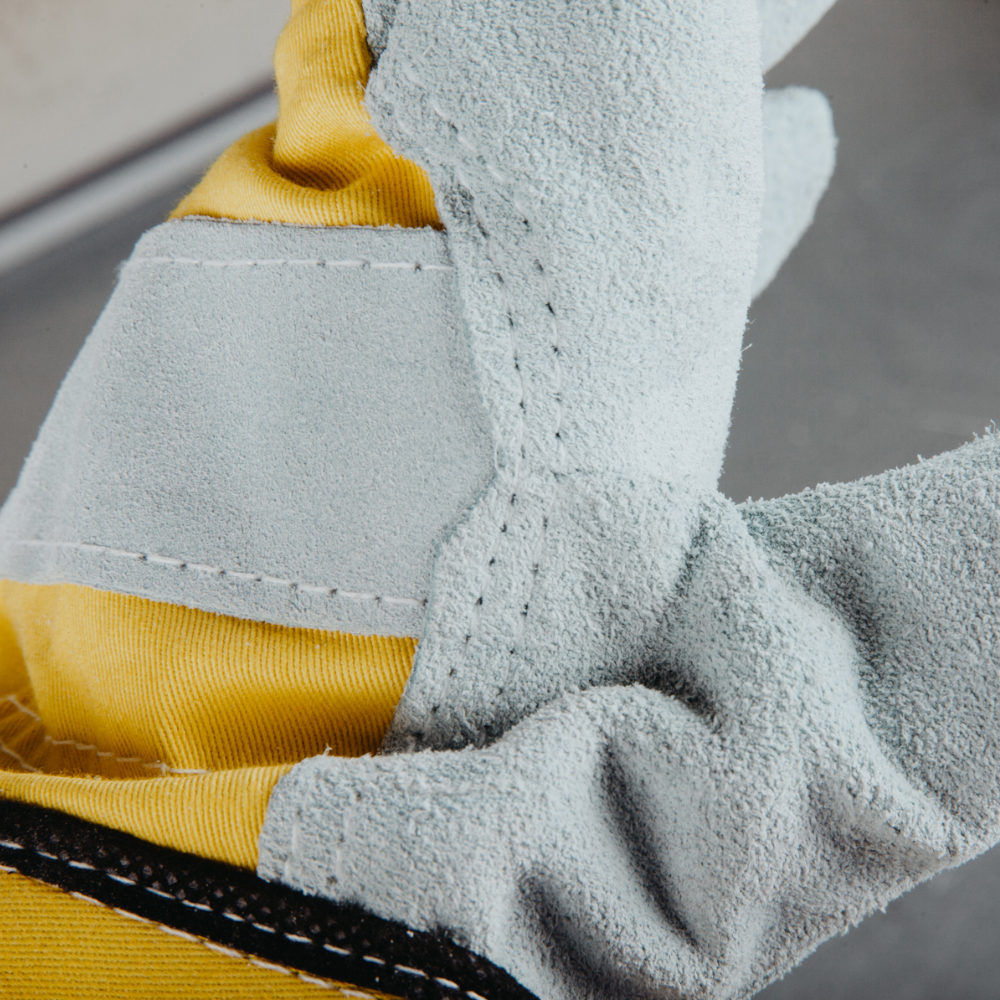 Комбинированные перчатки из кожи и хлопка JETA SAFETY JSL101 Sigmar Light