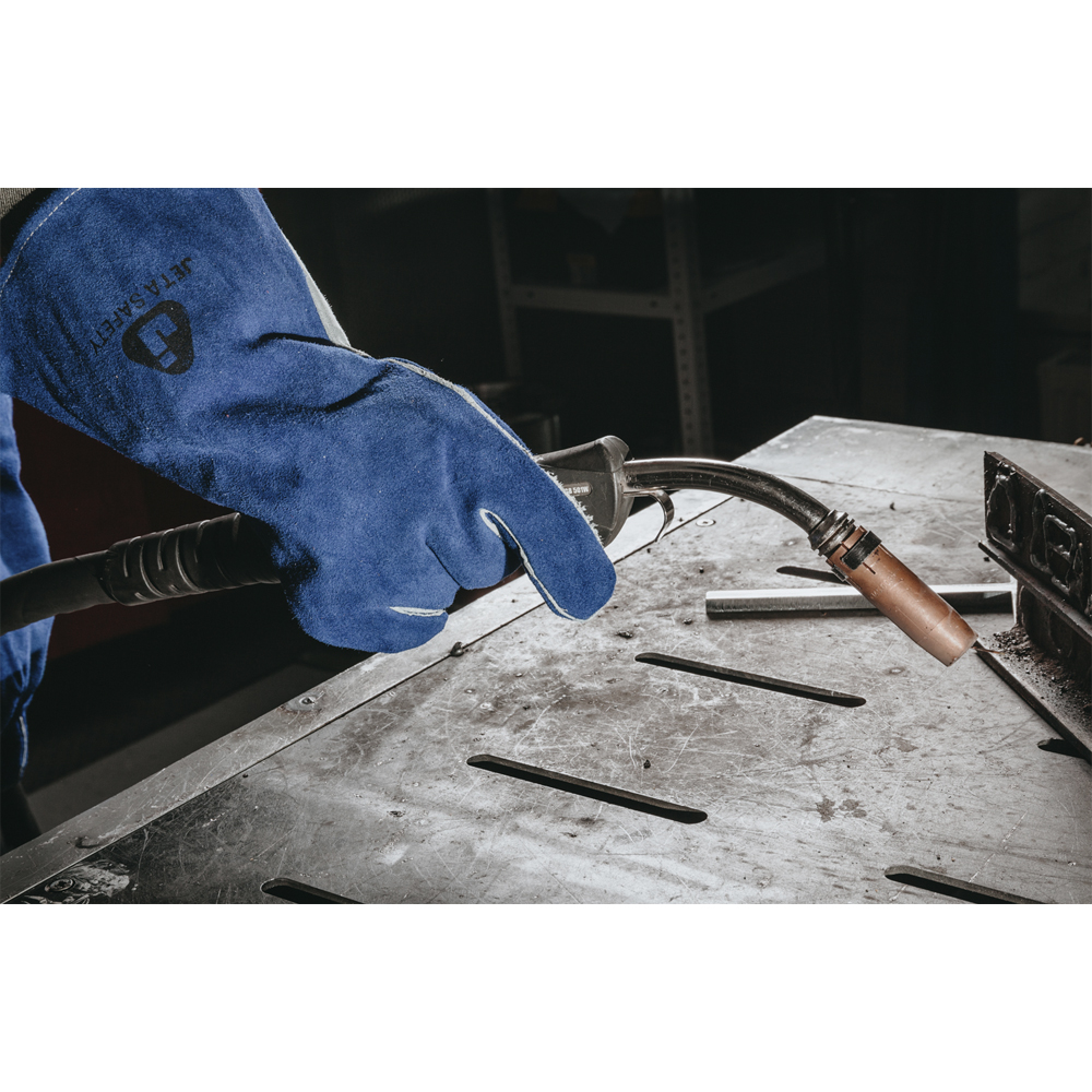 Утепленные сварочные краги c подкладкой JETA SAFETY JWK601 Ferrus Frost