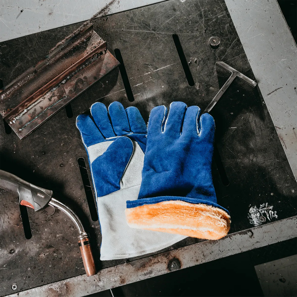 Утепленные сварочные краги c подкладкой JETA SAFETY JWK601 Ferrus Frost