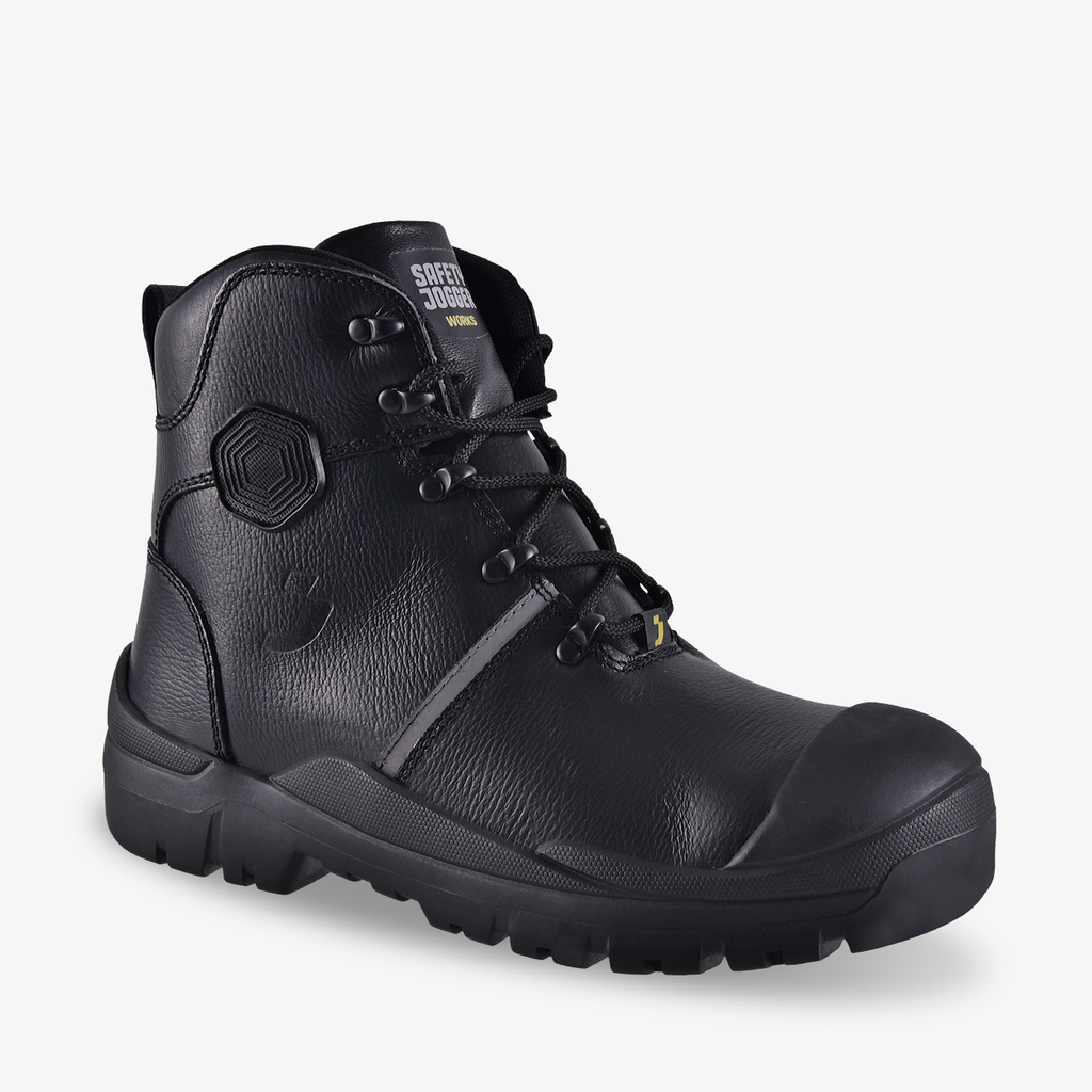Ботинки рабочие кожаные Safety Jogger HEKLA S3 MID