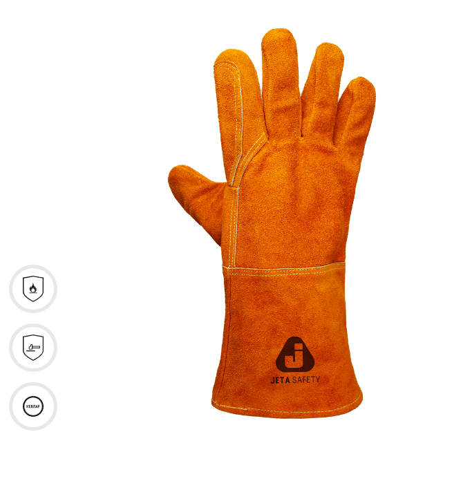 Сварочные краги без подкладки JETA SAFETY JWK201