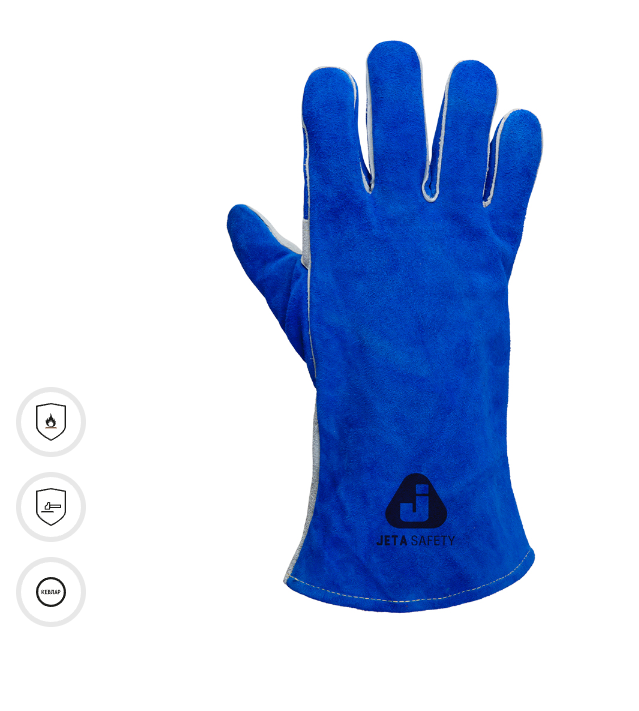 Утепленные сварочные краги c подкладкой JETA SAFETY JWK601 Ferrus Frost