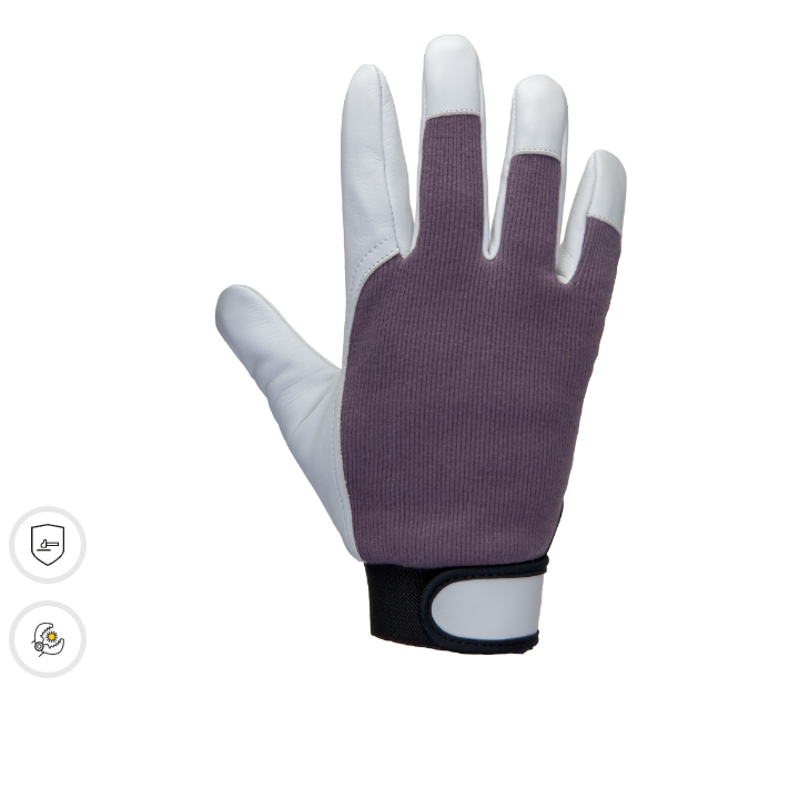Рабочие перчатки из кожи с утепленной подкладкой JETA SAFETY JLE305 Winter Mechanic