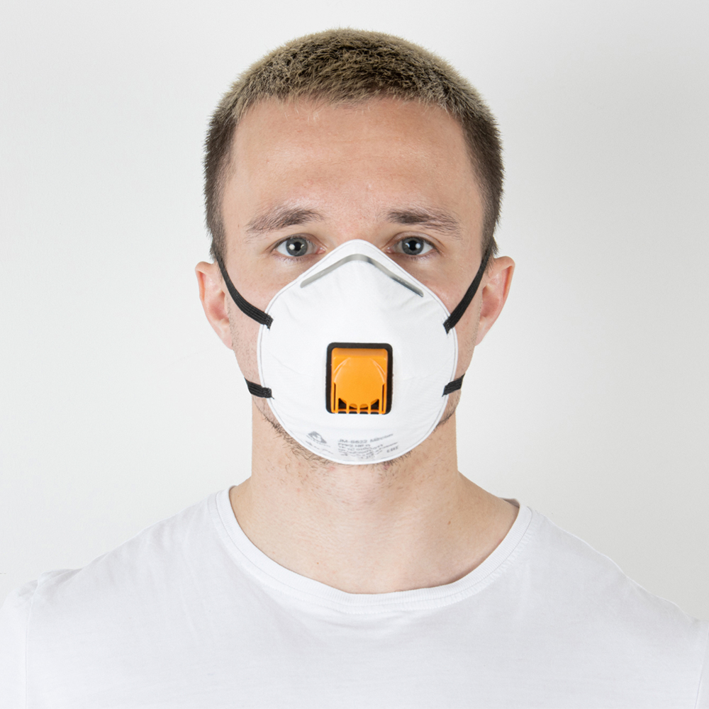 Респиратор с клапаном (FFP2 NR D) JM-8622 Micron