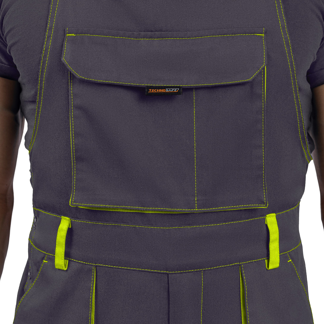 Костюм сигнальный МастВижн 2 (куртка/пк) флуоресцентный желтый/черный, тк. смесовая, муж.