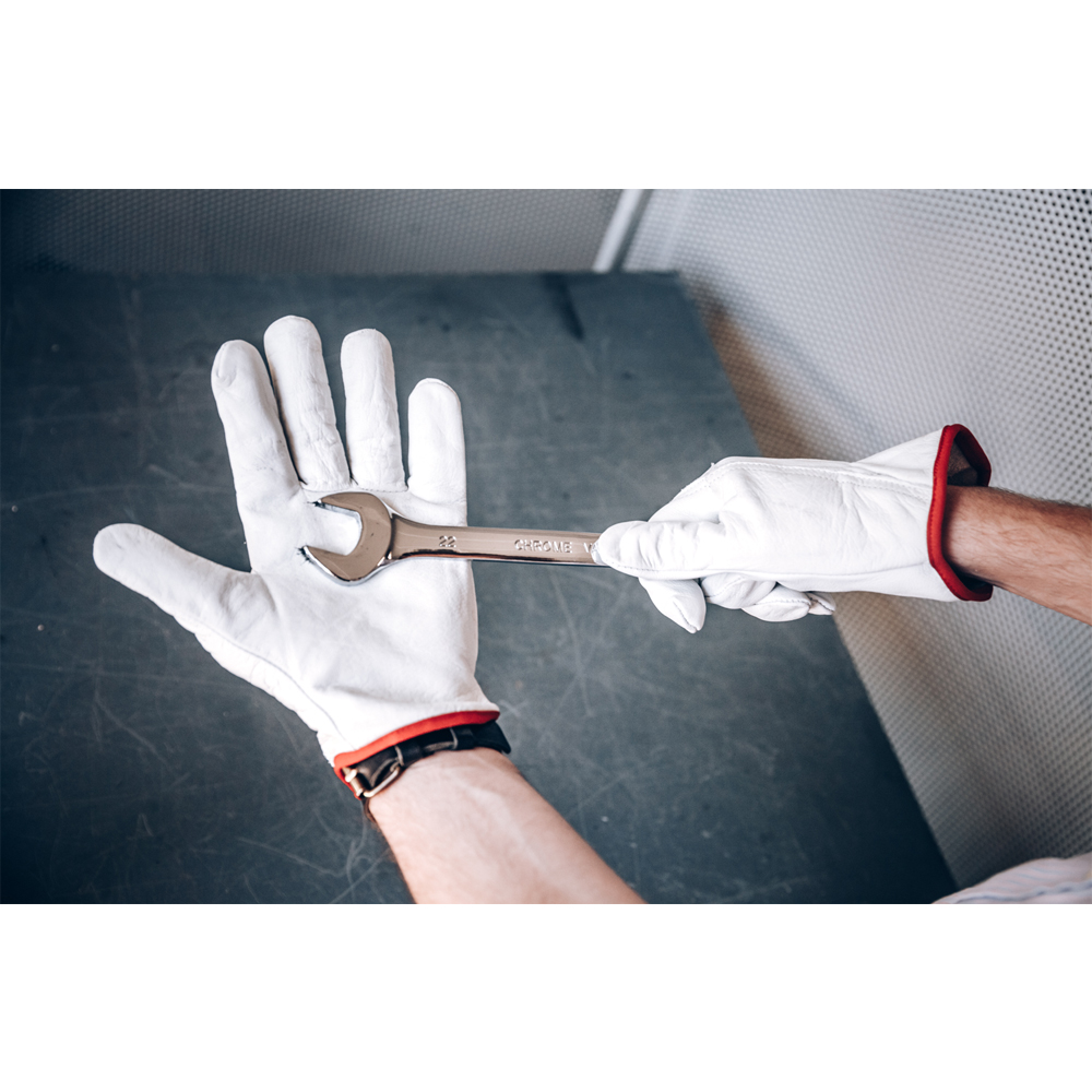 Рабочие перчатки из кожи буйвола JETA SAFETY JLE421 Smithcraft
