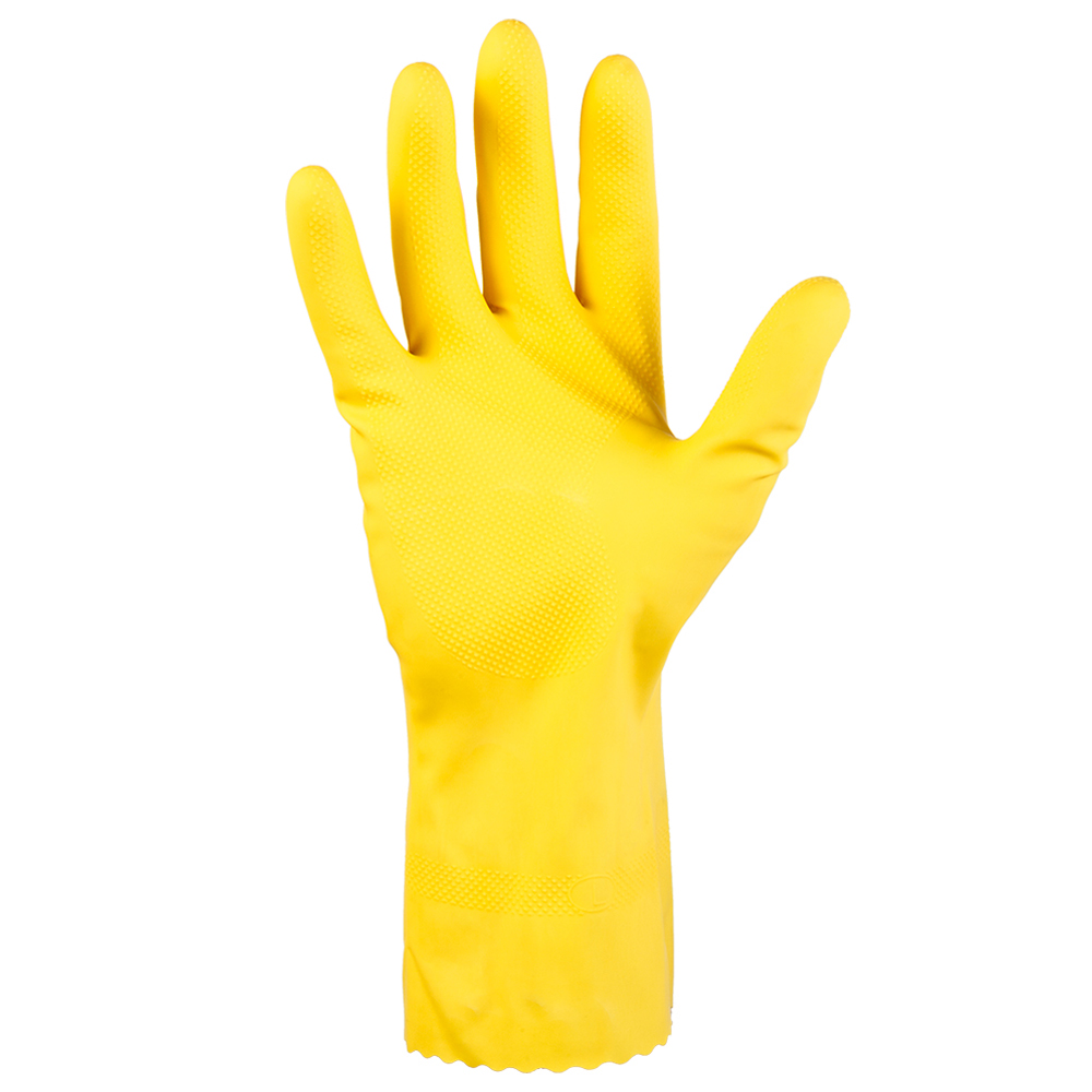 Латексные перчатки с хлопковым напылением JETA SAFETY JL711(Y) Латексные перчатки с хлопковым напылением JETA SAFETY JL711(Y)